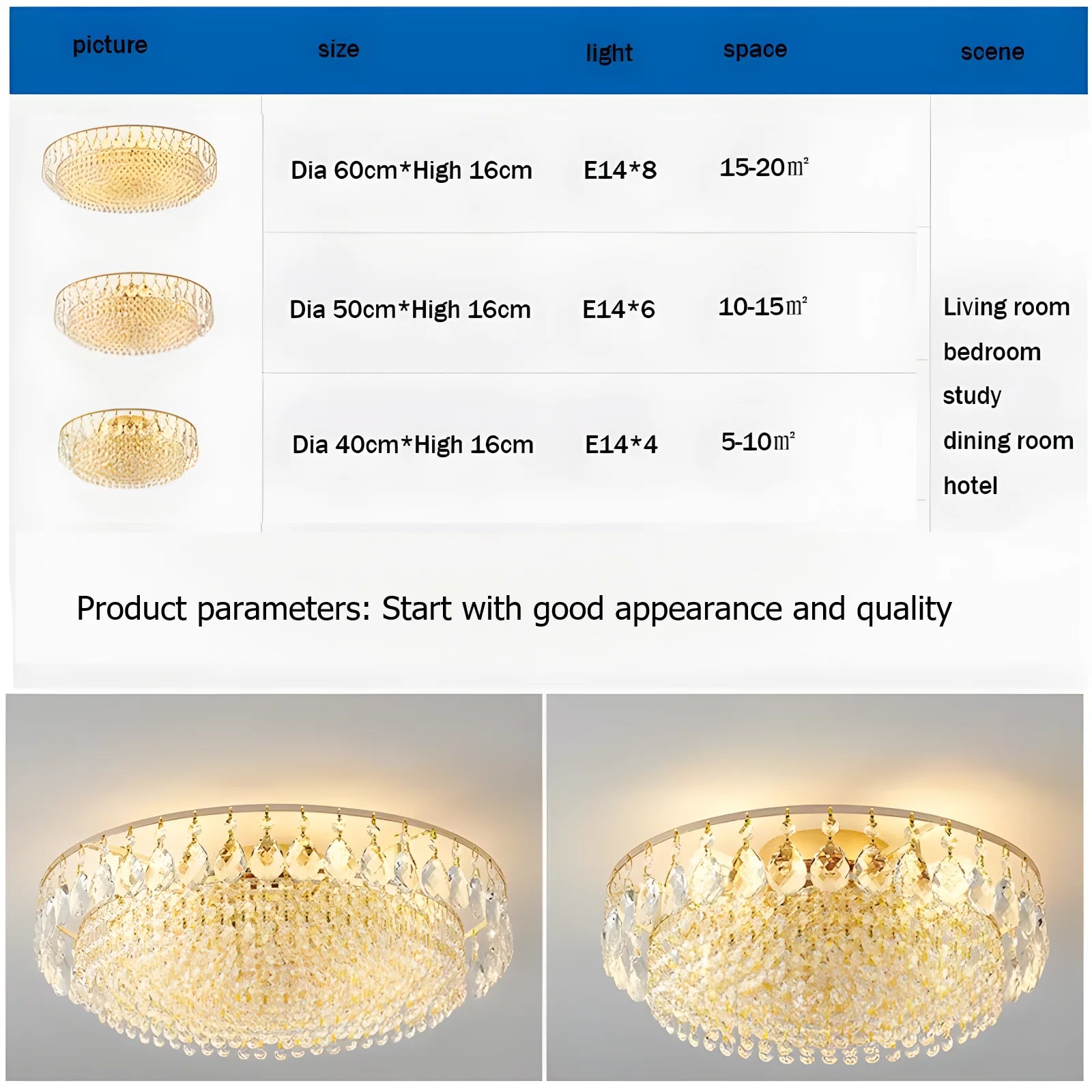 Modern Luxury Crystal Chandelier Luxury Villa Art Living Room Creative Round LED Crystal Ceiling Lamp Hotel hall Room Decoration