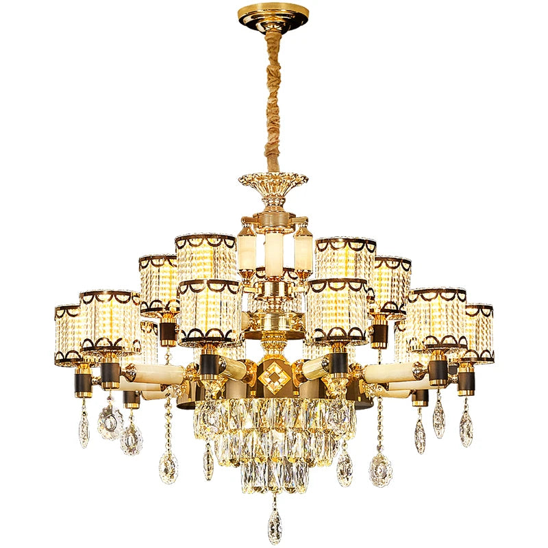 Crystal Chandelier For Living Room Home Decoration Kitchen Lamp For Dining Room Lamp Bedroom Lamp Luxury Romantic Pendant Lamp