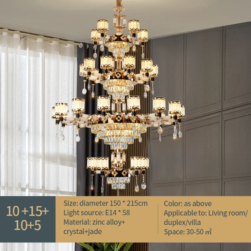 Crystal Chandelier For Living Room Home Decoration Kitchen Lamp For Dining Room Lamp Bedroom Lamp Luxury Romantic Pendant Lamp