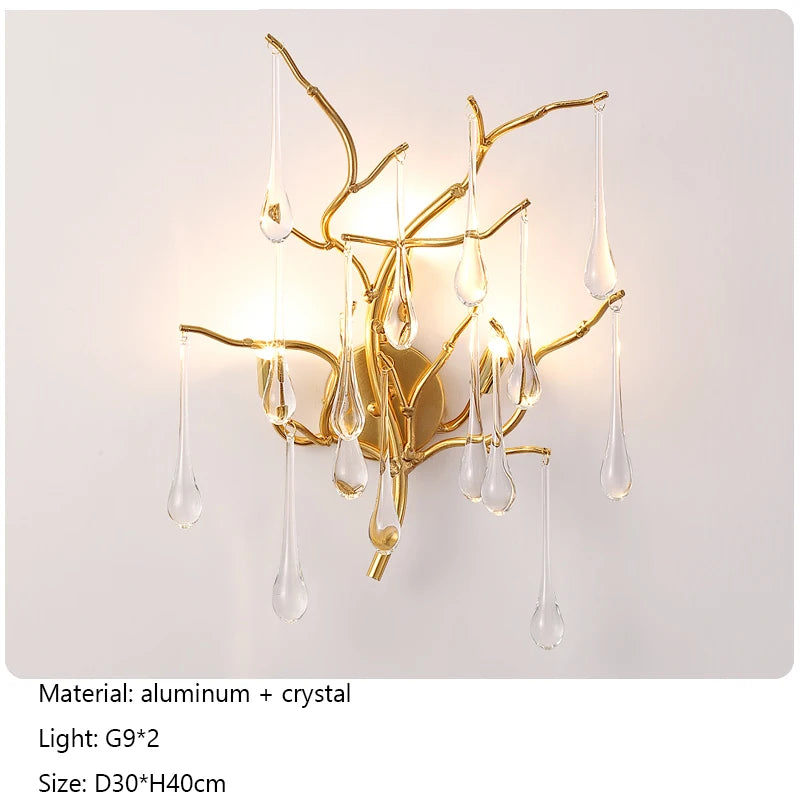 Modern Luxury Crystal Chandelier Living Dining Room Bedroom Crystal Led Ceiling Pendant Lamp Home Decor Hanging Light Fixture