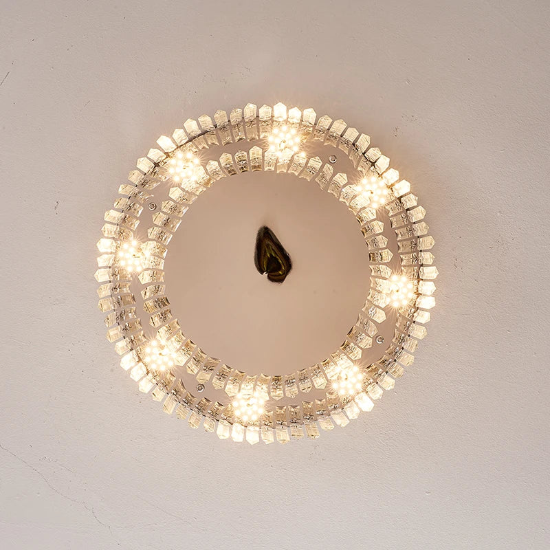 Modern Ceiling Chandelier Crystal Nordic Ceiling Lamps Bedroom Decoration Living Room Lighting Pendant Light LED Light Lustre
